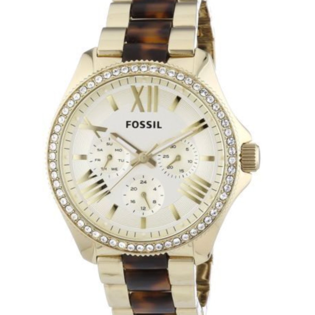 Fossil Champagne Dial Watch